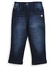 Tiny Girl Button Down Straight Denim Jeans - Blue