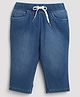 Tiny Girl Denim Washed Pants - Light Blue