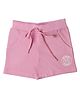 Tiny Girl Number Printed Shorts - Pink