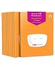 Target Publications Both Sides Blank Small Notebook | 172 Pages | 15.5 x 19 cm | Pack of 10