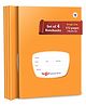 Target Publications Single Line Small Writing Notebook | 172 Pages | 18 x 24 cm | Pack of 4