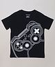 Be Awara Half Sleeves Video Game Console PS2 Controller Printed Tee  - Black
