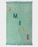 Mi Arcus Soft 100% Cotton Anti-Skid Tufted Rug for Kids' Play and Activities  Light Green