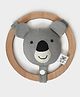 Mi Arcus Koala Face Rattle Plush Toy - Grey