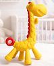 Kritiu Baby Giraffe Shape Silicone Teether - Yellow
