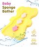Bear Shaped Bath Loofah - Yellow 