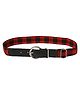 Kid-O-World Checkered Belt - Red And Black