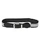 Kid-O-World Striped Belt - White And Black