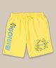 Kidsville Despicable Me Minions Printed Shorts - Yellow
