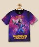 Kidsville Half Sleeves Guardians Of The Galaxy Vol. 3 Theme Tee - Blue Pink