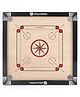 Play Nation 26 Inches Premium Wooden Authentic Carrom Board with Striker, Coins and Powder| Smooth Surface| Excellent Rebound| Birthday Gift| Medium Size| 5 Years+