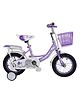 SYGA 14 Inch Childrens Light Bicycle Magnesium Alloy - Purple