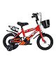 SYGA Children's Light Bicycle Magnesium Alloy Red- 14 Inches