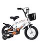SYGA Children's Light Bicycle Magnesium Alloy White- 12 Inches