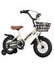 SYGA Children's Light Bicycle Magnesium Alloy Off White- 14 Inches