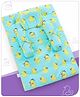 Babyhug 100% Premium Cotton Baby Bedding Set Duck Print- Blue