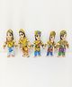 A&A Kreative Box Paanch Pandava the Five Warriors Story Telling Room Decor - Multicolor