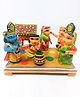 A&A Kreative Box Shri Krishna Playing Holi Pretend Play Story Telling Set  Wooden - Multicolour