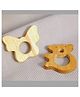 Taruh Kids Koala Butterfly Neem Teether Pack of 2 - Brown