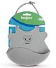Baybee Waterproof Silicone Bibs For Baby With Crumb Catcher Pocket & 4 Point Adjustable Closure - Green