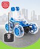 Play Nation Remote Control 360 Degree Twisting Stunt Blue Car| 1:24 Scale Rechargeable Car with Lights| Gifting Car for 4 years + Kids| BIS Certified