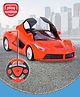 Play Nation  Speed Racing Red Color Car with Openable Doors & Rechargeable Battery| 1:16 Scale Remote Control Racing/Sports Car| Motion Sensing Remote| BIS Certified| 3 Years+
