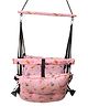 Wishing Clouds Jhula for Baby with Cotton Filling and Leg Lock Mechanism Jazz - Pink