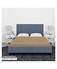 Sassoon Laika Double Size Waterproof Mattress Protector 78x60 inch - Beige