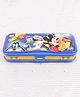 Disney Mickey & Friends Dual Compartment Pencil Box - Yellow & Blue