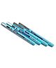 Flair Hauser Sonic Gel Pen Pack of 4 - Blue