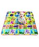 FunBlast Double Sided Baby Mat Carpet with Zip Bag (4 X 5 Feet) - Color & Design  May Vary
