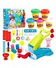 Fiddlerz Play Dough Set for Kids Creative Craft Kit with 5 Colorful Dough Tubs Tools and Molds for Fun Educational Play Perfect Gift for Boys and Girls