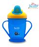 THE LITTLE LOOKERS Unbreakable Baby Sippy Cup with Double Handle Blue - 175 ml