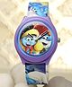 Stol'n Smurfs Featured Printed Design Wrist Watch - Blue