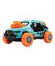 PLUSPOINT Diecast Toy Car Scale Model Pull Back Vehicles with Lights and Sound - Blue