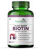 Simply Herbal Plant Based Biotin Tablets With Keratin for Men and Women, Calcium, Vitamin B7 Supplement for Hair Growth, Glowing Skin & Healthier Nails, Bamboo Extract - 60 Tablets