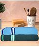 Athom Living Popcorn textured Solid Bath Towel Pack Of 2 - Blue & Green