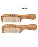 Babila Grooming Comb WC-V06 Pack of 2 - Brown