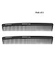 Babila Professional  Hair Cutting Comb CC-V02 Set of 2 - Black