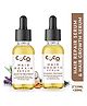 Coco Crush Pack of Hair Growth Serum & Leave in Hair Repair Treatment Serum with Rosemary Oil Pack of 2 - 30 ml each