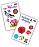 Hindi Varnamala & Colors & Shapes Library of Learning Pack of 2 - Hindi & English