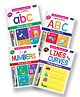 BookFord Publications The Write & Clean Reusable Tracing Workbook Set Of 4 Books - English