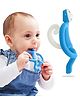 Bembika Monkey Shape Baby Teether Silicone - Sapphire
