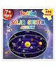 TodFod Outer Space Solar System Jigsaw Floor Puzzle with 4 Double Sided Flashcards Multicolour - 105 Pieces