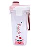 Spanker Tritan Cup Water Bottle Tumbler Spill Proof Lid Straw Bpa Free for Kids School and Office Soft Handle Grip Drinkware Pink -500 Ml