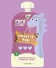 Rorosaur Baby Food - Ragi & Wheat Ready to Eat Cereal & Porridge for Little One | Rich in Vitamin, Minerals & Protein | No Added Sugar/Salt, Preservatives - Pack of 4 (100gms each)