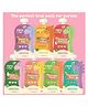 Rorosaur Baby Food - Trial Pack Combo of 7 - Ready to Eat Cereal & Porridge for Little One | Rich in Vitamins, Minerals and Protein | No Added Sugar/Salt, Preservatives - Pack of 7 (100gms each)