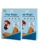 Little Grabs 100% Natural Ragi Finger Millet and Sesame Khakhra Hand Roasted Pack of 2 - 100 g each