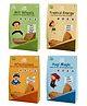 Little Grabs 100% Natural No Maida Millet Combo Khakhra Hand Roasted Pack of 4 - 400 g