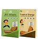 Little Grabs 100% Natural Millet and Banana combo Khakhra Hand Roasted Pack of 2 - 200 g